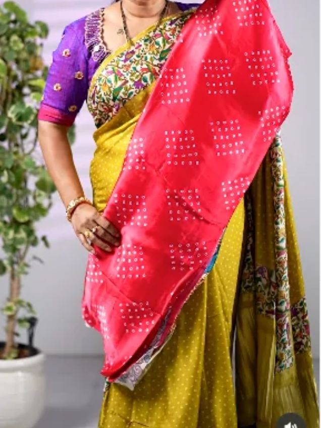 Maska Chaska Saree - - Image 1