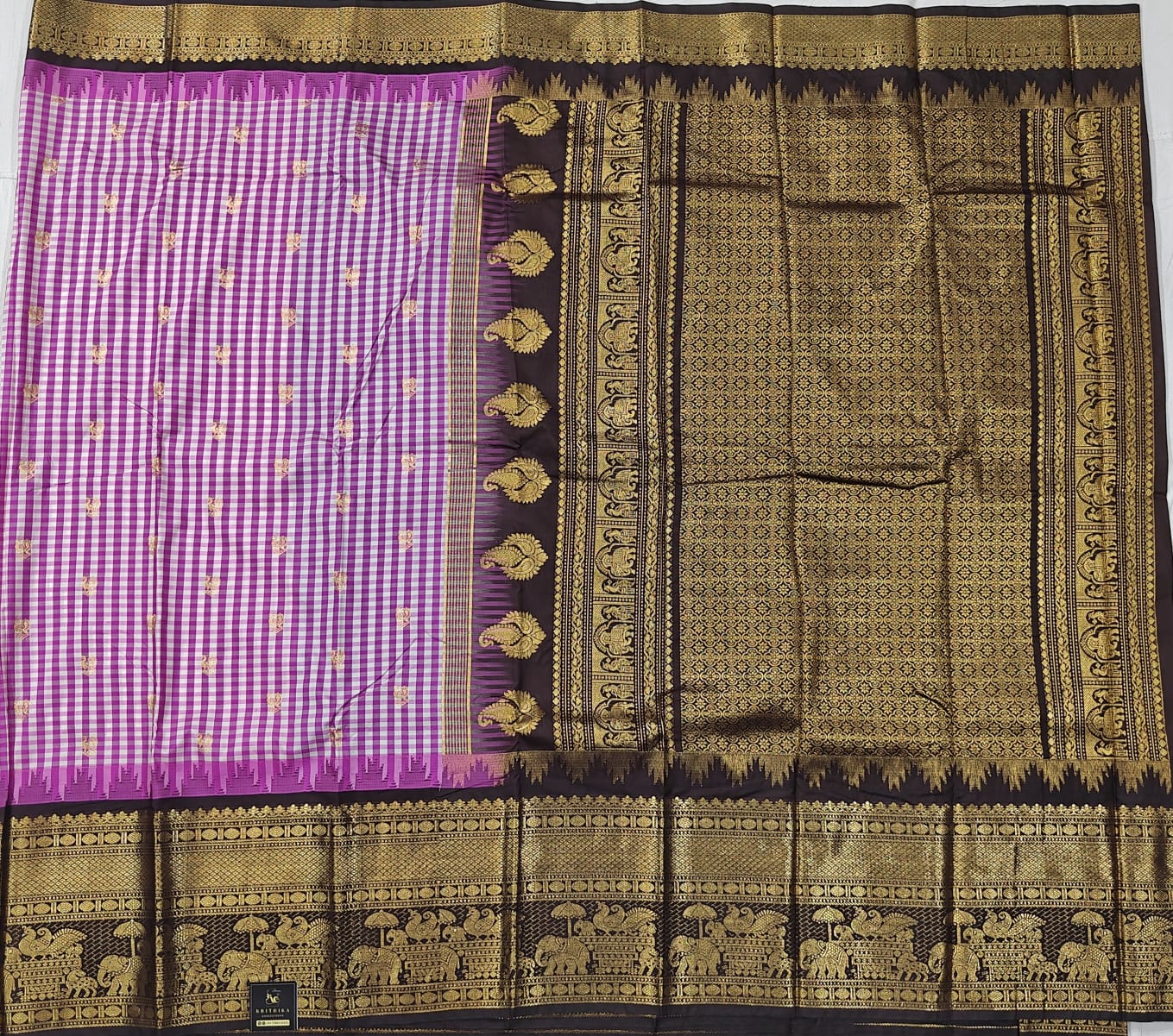 GADWAL SEMI SAREE - Image 1