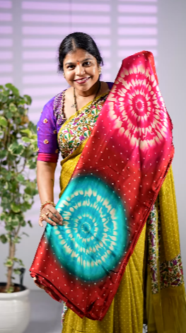 Maska Chaska Saree - - Image 4